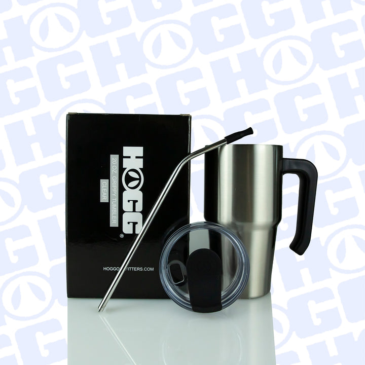20oz Sublimation Blank Clear Grippy Tumbler