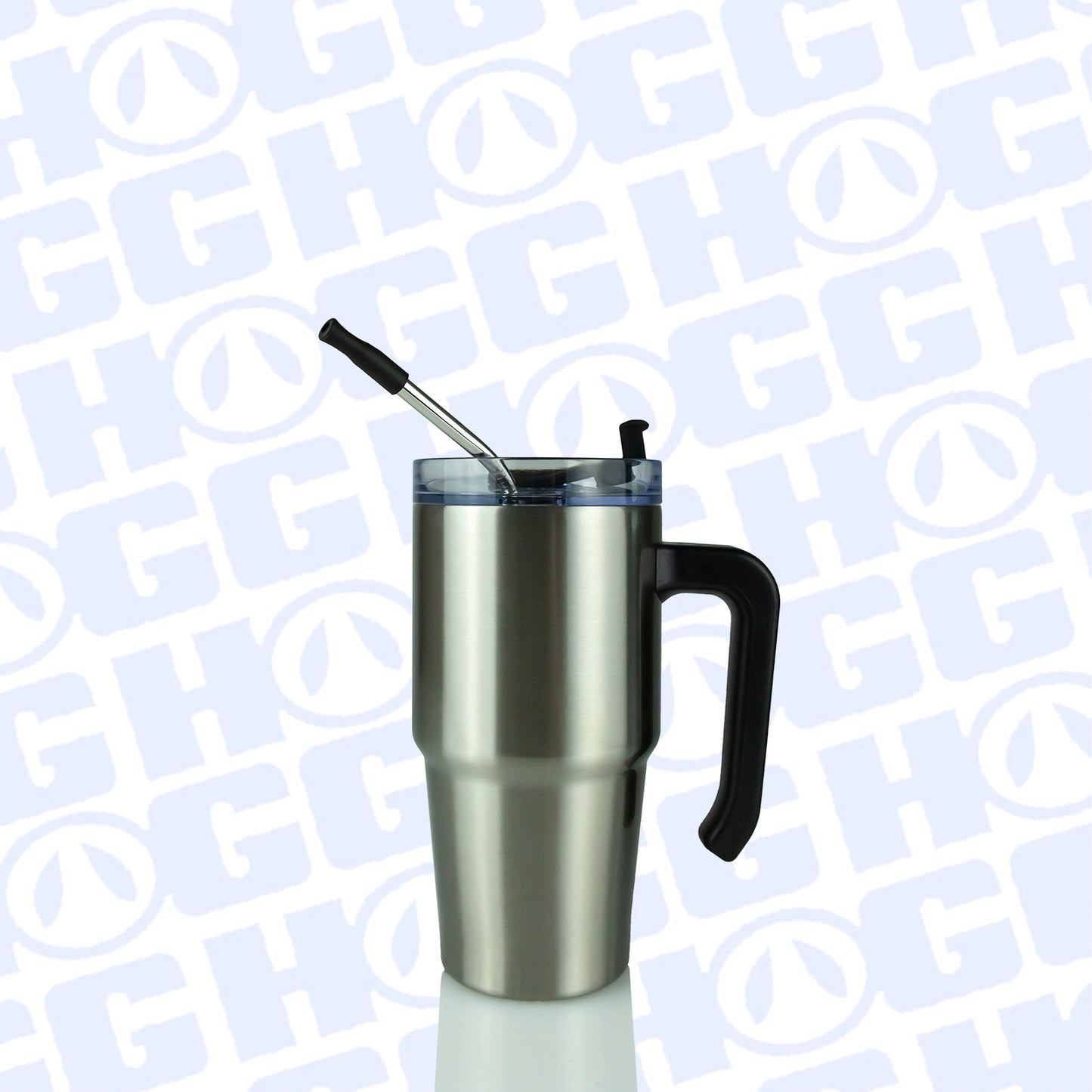 20oz SUBLIMATABLE CLEAR GRIPPY TUMBLER