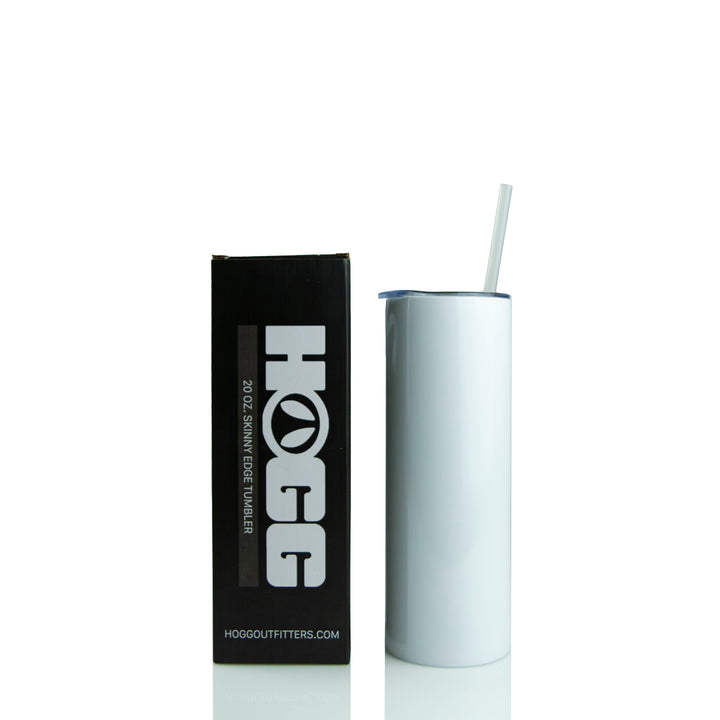 20oz Sublimatable Skinny Edge Tumbler