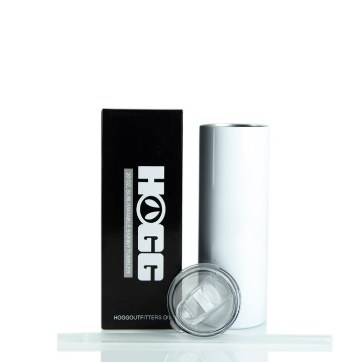 The *$2.99* 20oz Sublimatable Skinny W/ Classic Lid Case Bundle (4 Cases, 96 Units)