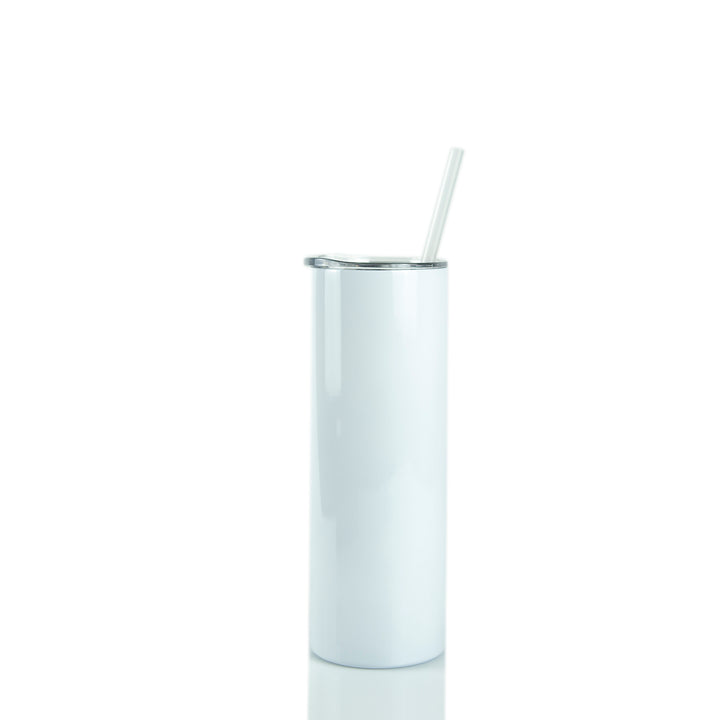20oz Sublimation Blank Skinny Tumbler Small Case (12 Units)