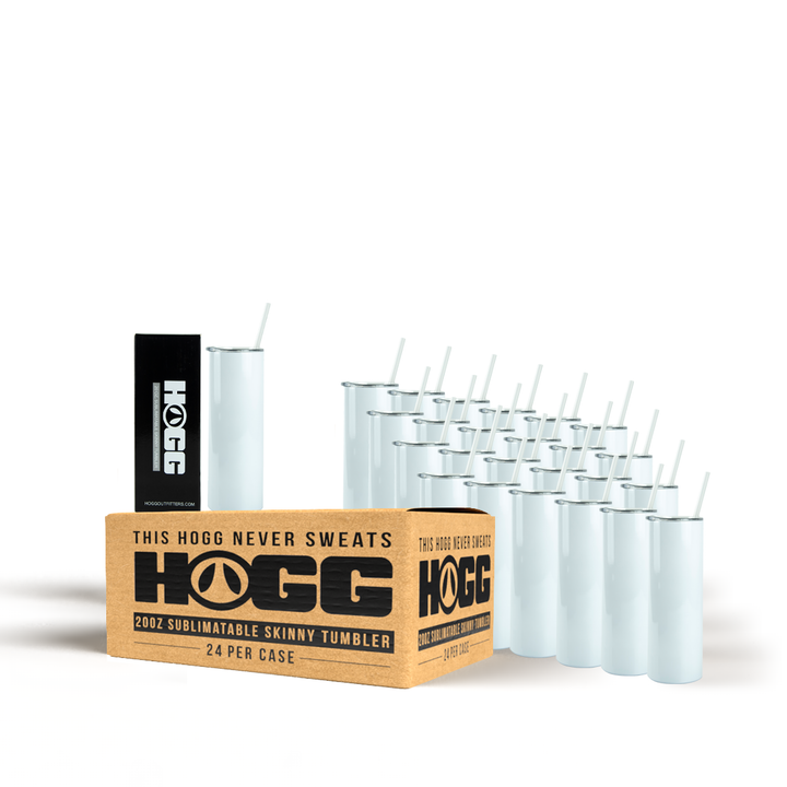 20oz Sublimatable Skinny Tumbler Case (24 Units)