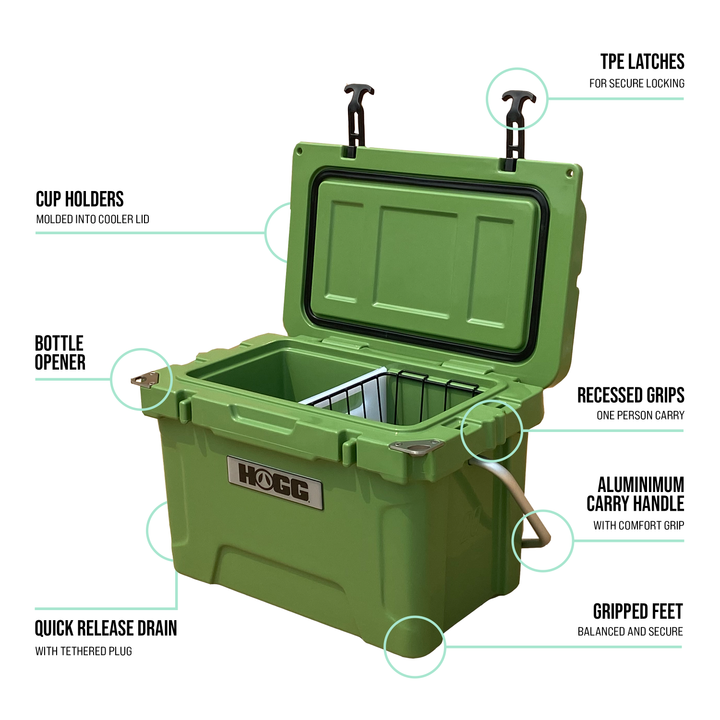 20qt Hogg Coolers — Watercress