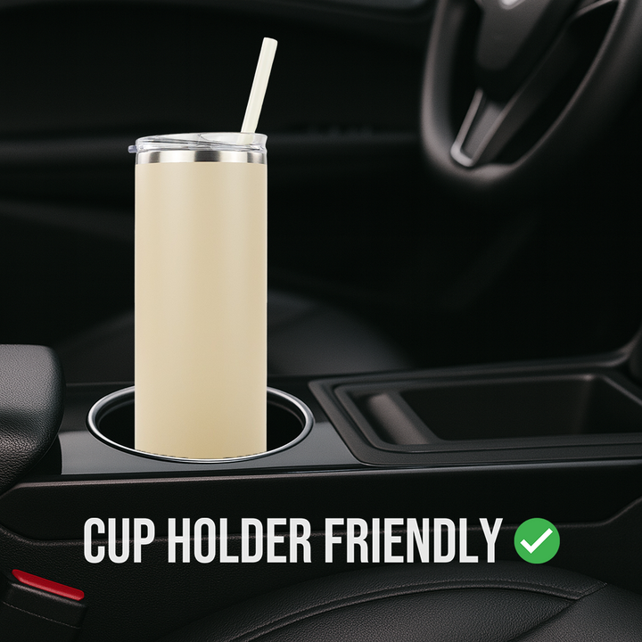 20oz Powder Coated Skinny Tumbler Case (24 Units)