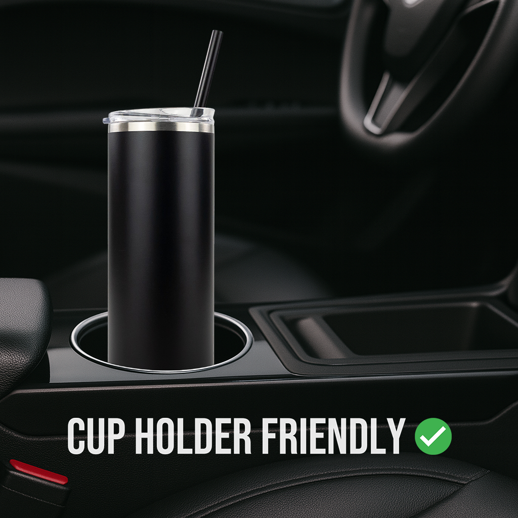 20oz POWDER COATED SKINNY TUMBLER CASE (24 UNITS)