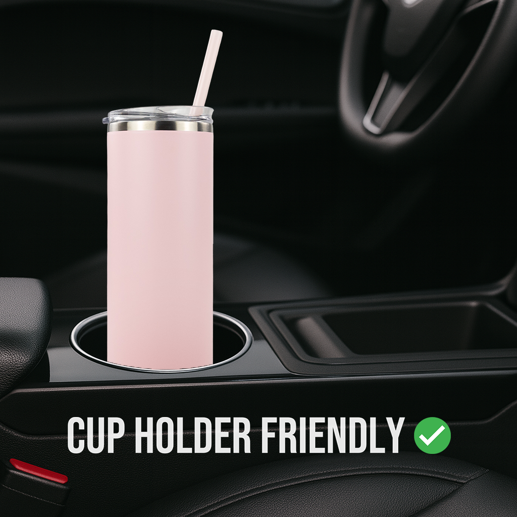 20oz POWDER COATED SKINNY TUMBLER CASE (24 UNITS)