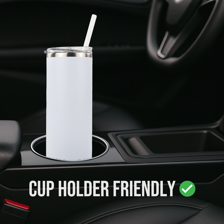 20oz Powder Coated Skinny Tumbler Case (24 Units)