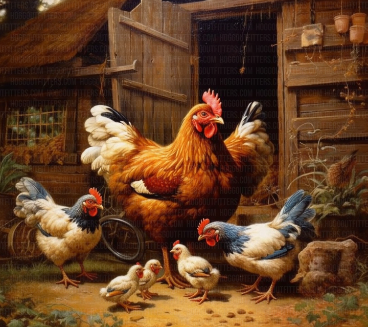 Digital Sublimation Designs — Animals Chicken Coop