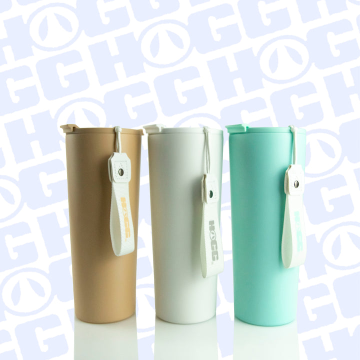 24oz Dual Flip Slim W/ Strap — Color Assortment