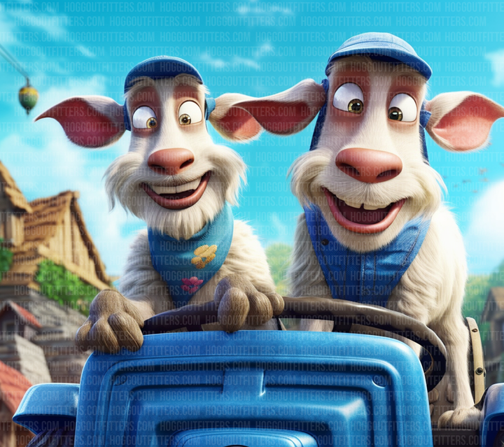 Digital Sublimation Designs — Animals Grinning Goat