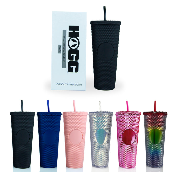 24oz Studded Tumblers — Color Assortment