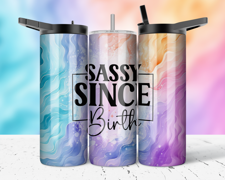 Assorted Ready to Press Sublimation Prints for 20oz Straight Skinny Tumblers (10 Pack) - Sarcasm 2