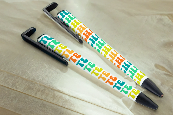 Assorted Ready to Press Sublimation - School Pen Wraps (9 Pack) — Sublimatable Pens