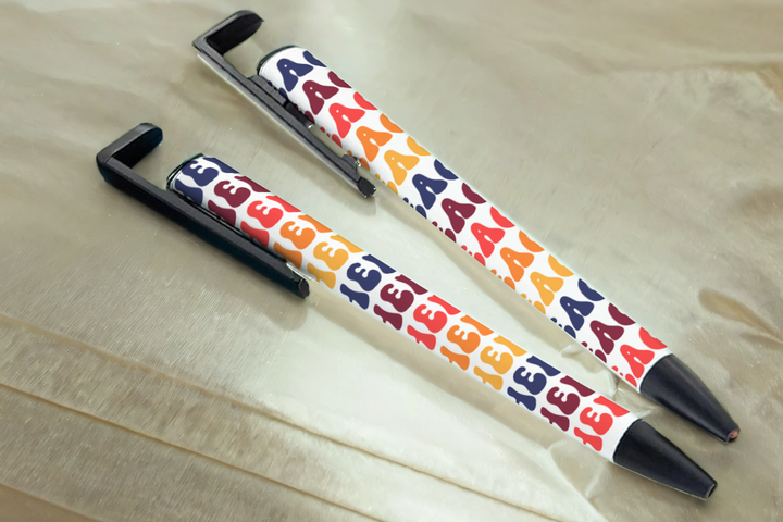 Assorted Ready to Press Sublimation - School Pen Wraps (9 Pack) — Sublimatable Pens