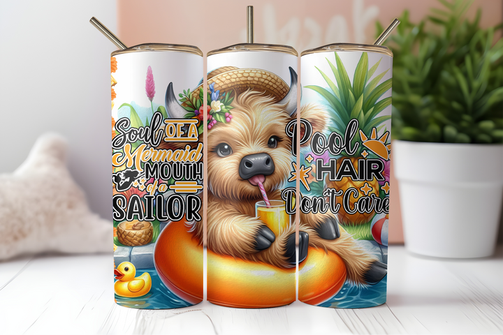 Assorted Ready to Press Sublimation Tumbler Prints (12 Pack) - Summer Fiesta — 20oz Skinny