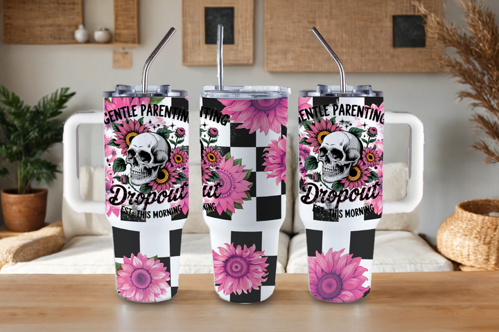 Digital Sublimation Designs - Collection B Tumbler Wraps — 40oz Big Swig — Gentle Parenting Dropout