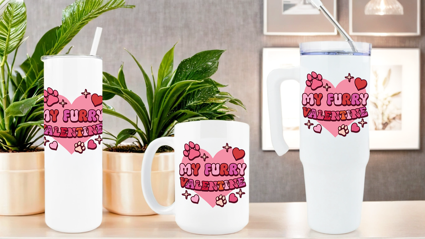 ASSORTED UV DTF MULTI-USE GANG SHEET - SWEETHEART