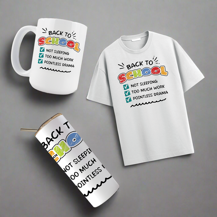Multi Product Use - Digital Sublimation Designs - Back to School Teachers