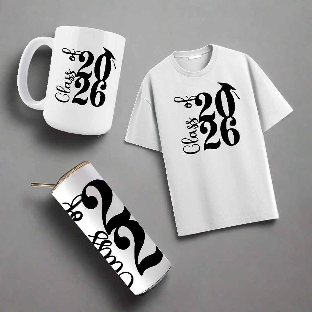 Multi Product Use - Digital Sublimation Designs - Class of 2026