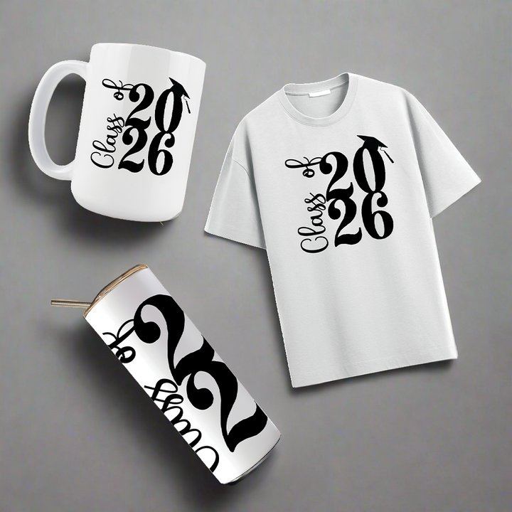 Multi Product Use - Digital Sublimation Designs - Class of 2026 — Simple Class of 2026