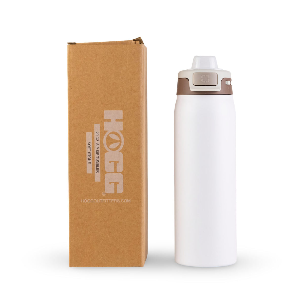 20oz Powder Coated Sip Sip Tumbler - Soft Stone