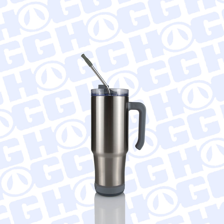 30oz Sublimatable Clear Speaker Grippy Tumbler Case (24 Units)