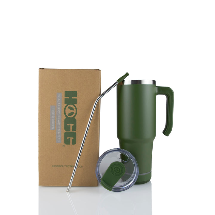 30oz Powder Coated Grippy Speaker Tumbler Case (24 Units)