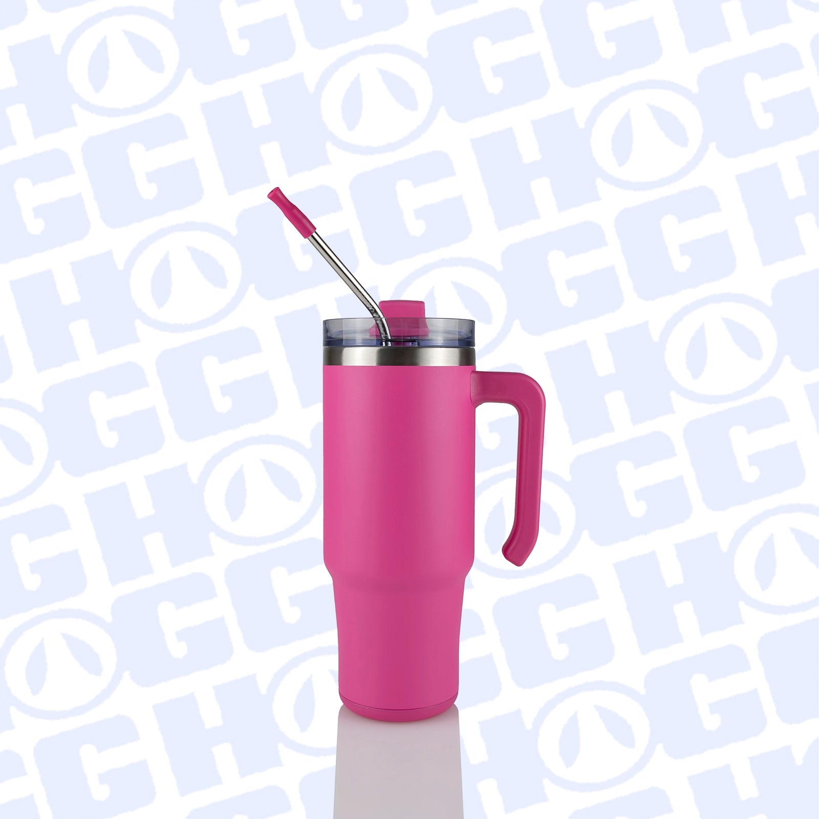 30oz GRIPPY SPEAKER TUMBLER CASE (24 UNITS) - PINK