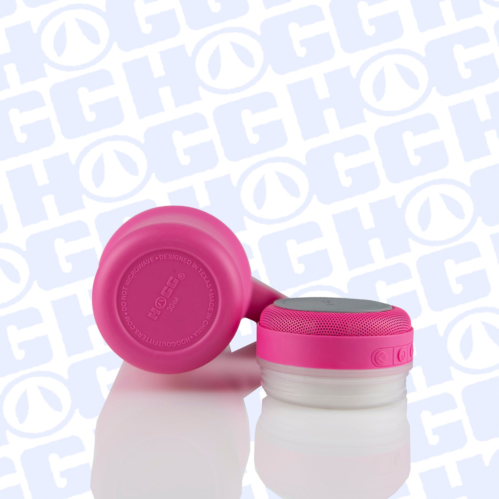 30oz GRIPPY SPEAKER TUMBLER CASE (24 UNITS) - PINK