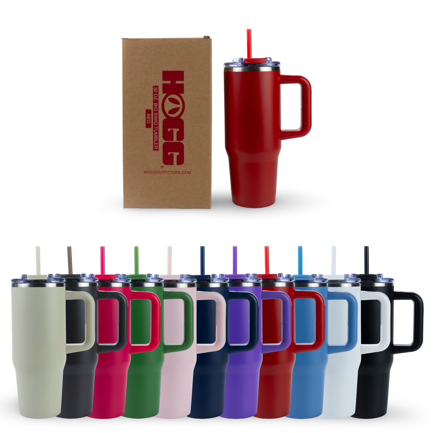 30oz POWDER COATED BIG SWIG TUMBLER - COMING SOON