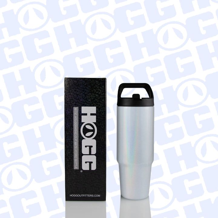 30oz Sublimatable Holographic Clipmate Hydro Bottle