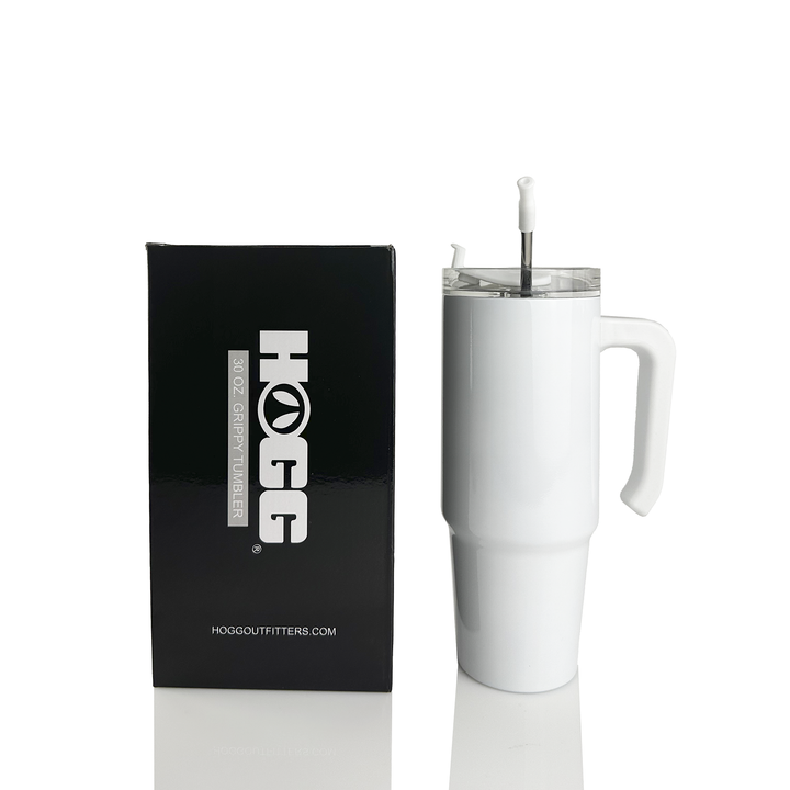 30oz Sublimatable Grippy Tumbler