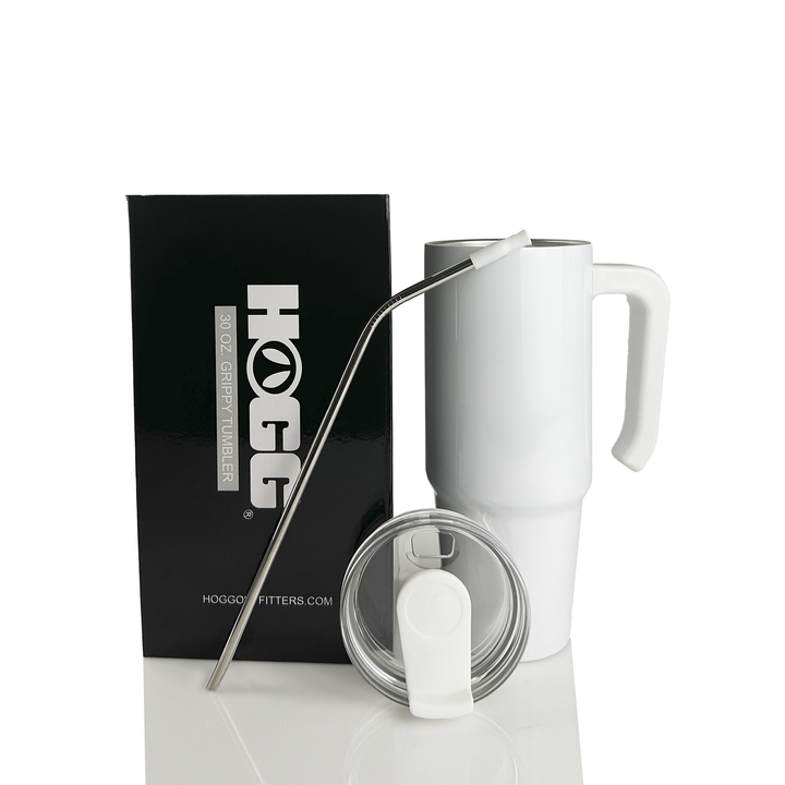 30oz Sublimatable Grippy Tumbler