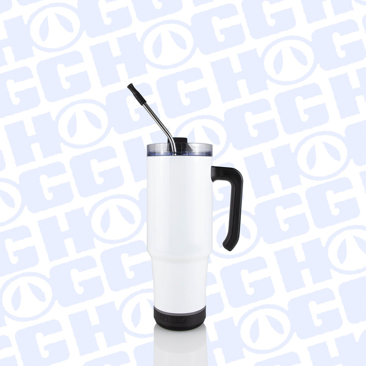 30oz Sublimatable Speaker Grippy Tumbler Case (24 Units)