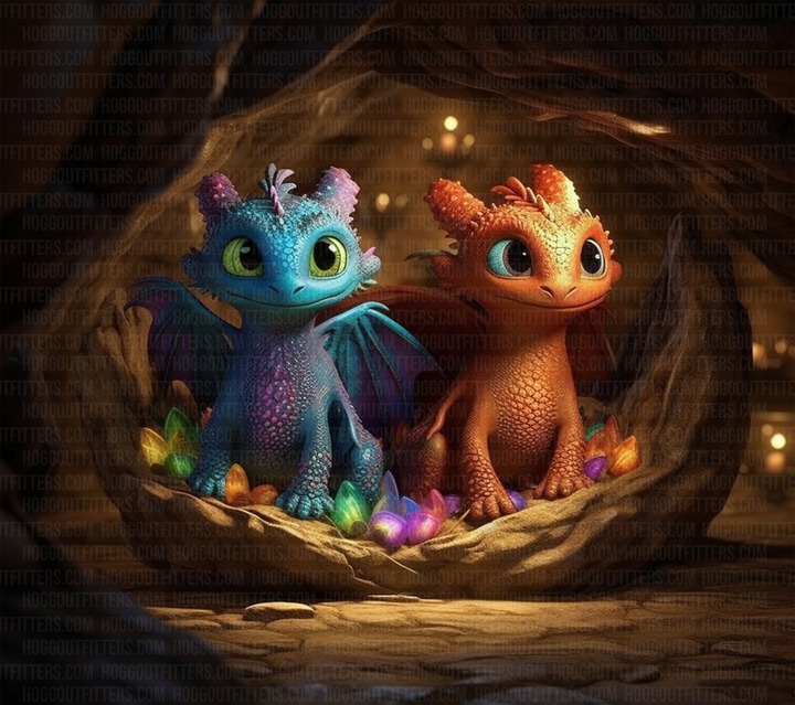 Digital Sublimation Designs — Animals Tiny Dragons