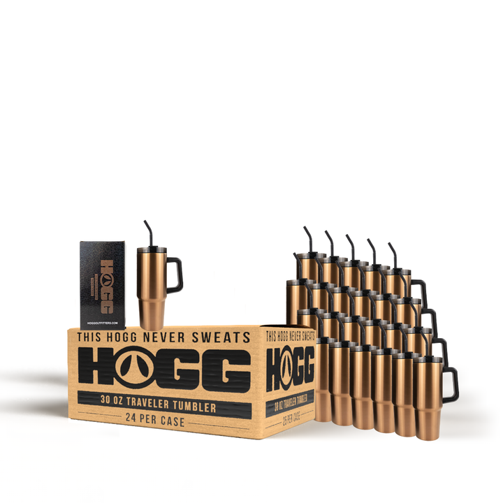 30oz Electroplated Traveler Tumbler Case (24 Units) | Bronze