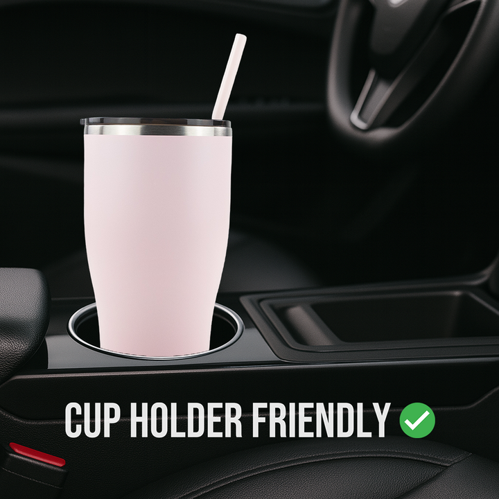 30oz Powder Coated Modern Curve Tumbler Case