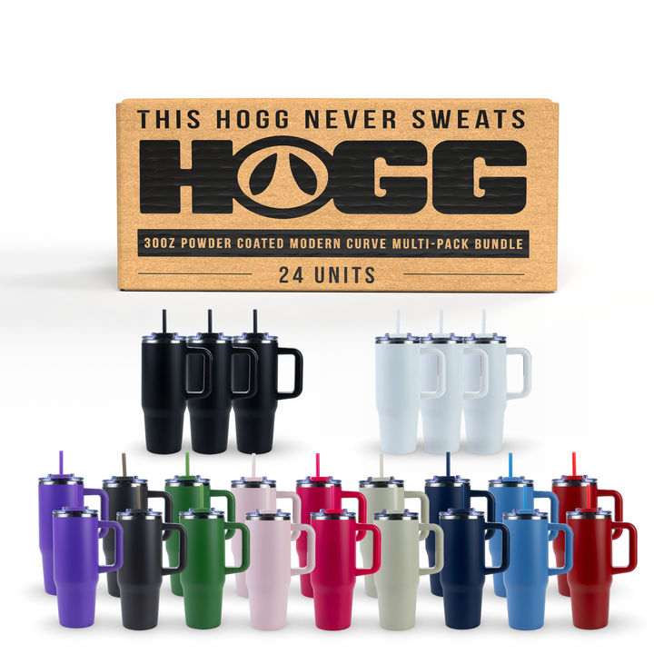 30oz Powder Coated Big Swig Multi-Pack Bundle (24 Units)