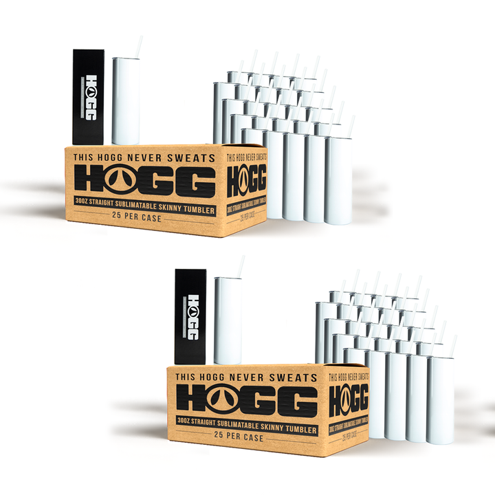30oz Sublimatable Skinny Bundle (2 Cases, 50 Units)