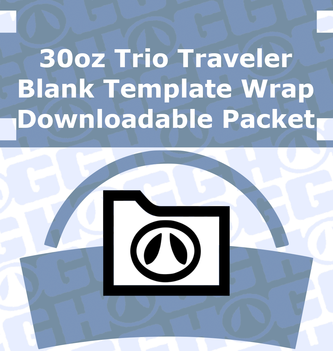 MODÈLE D'EMBALLAGE GRIPPY 30 oz