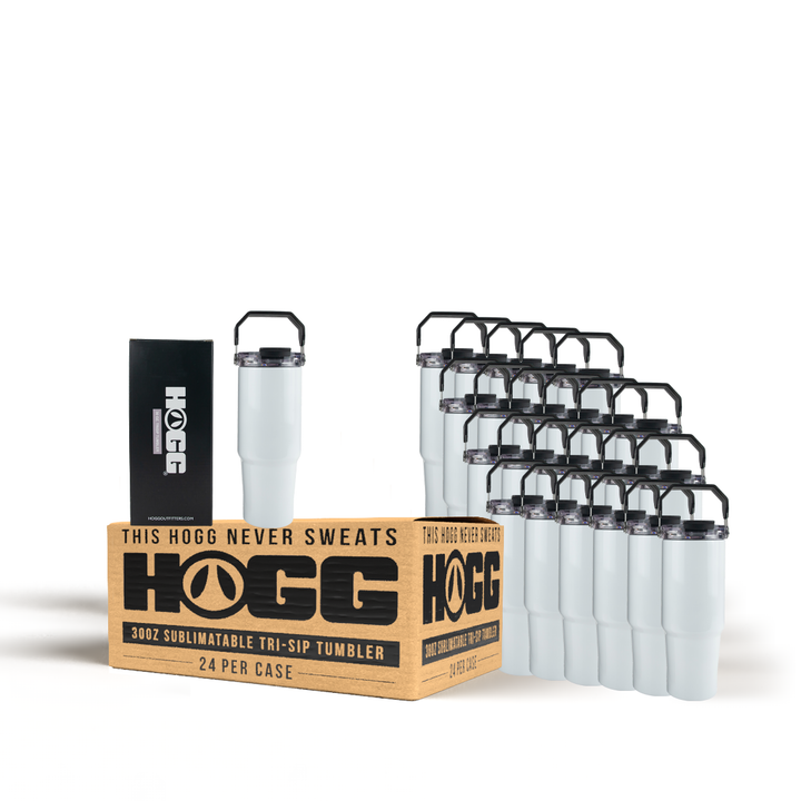 30oz Sublimatable Tri-Sip Tumbler Case (24 Units)