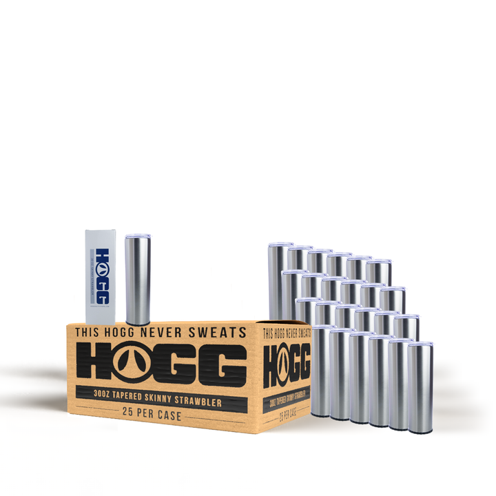 30oz Tapered Skinny Strawbler Tumbler Case (25 Units)