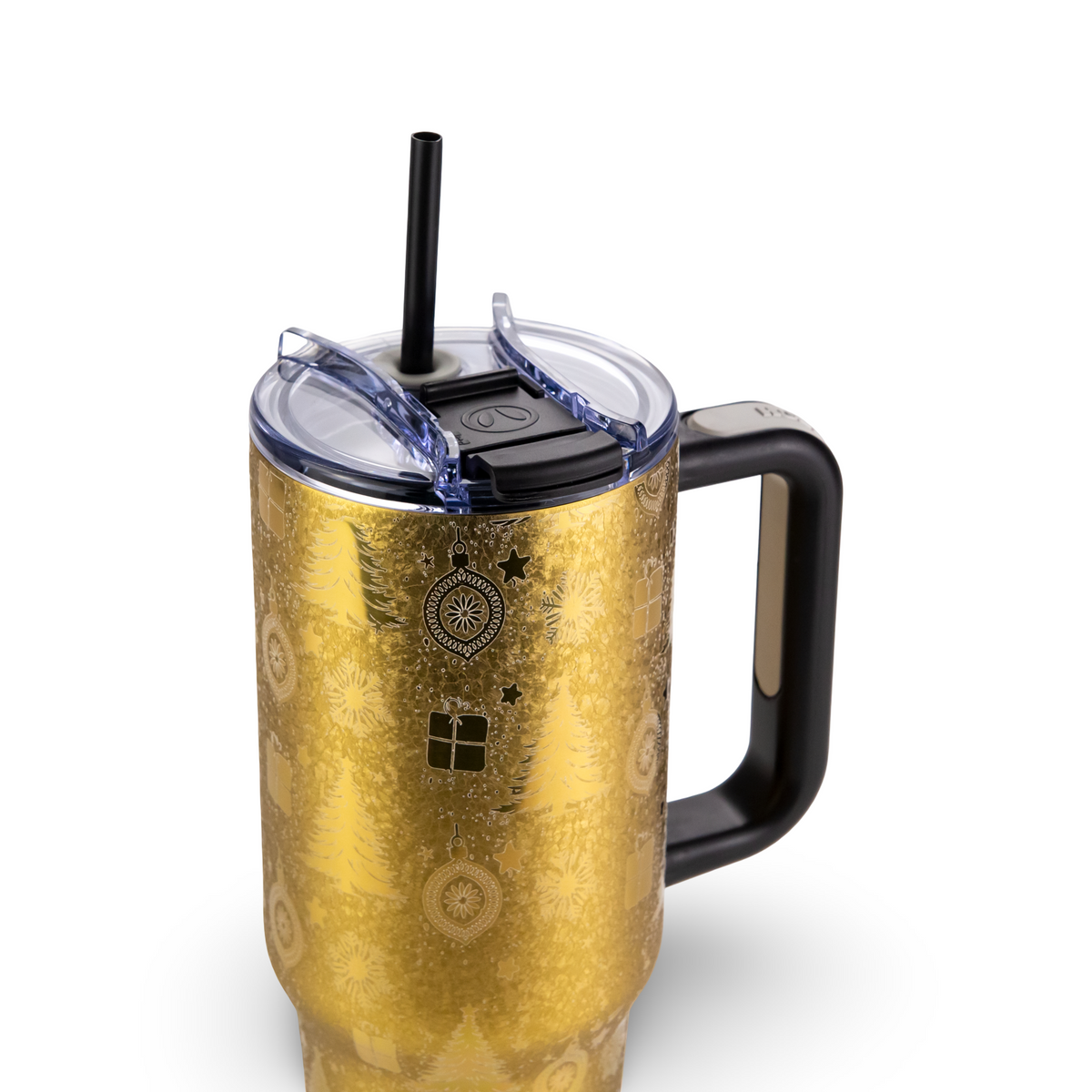 40oz Foil Big Swig Tumbler Case (24 Units) - Holiday '26 Collection - Holiday Gold