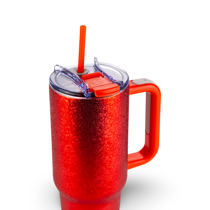 40oz Foil Big Swig Tumbler - Red