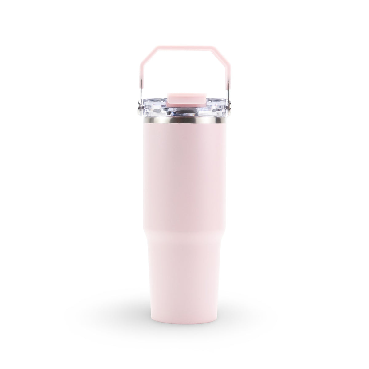 30oz Powder Coated Tri-Sip Tumbler Case (24 Units) - Light Pink