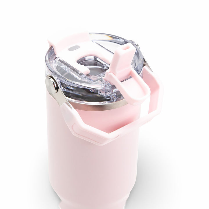 30oz Powder Coated Tri-Sip Tumbler Case (24 Units) - Light Pink
