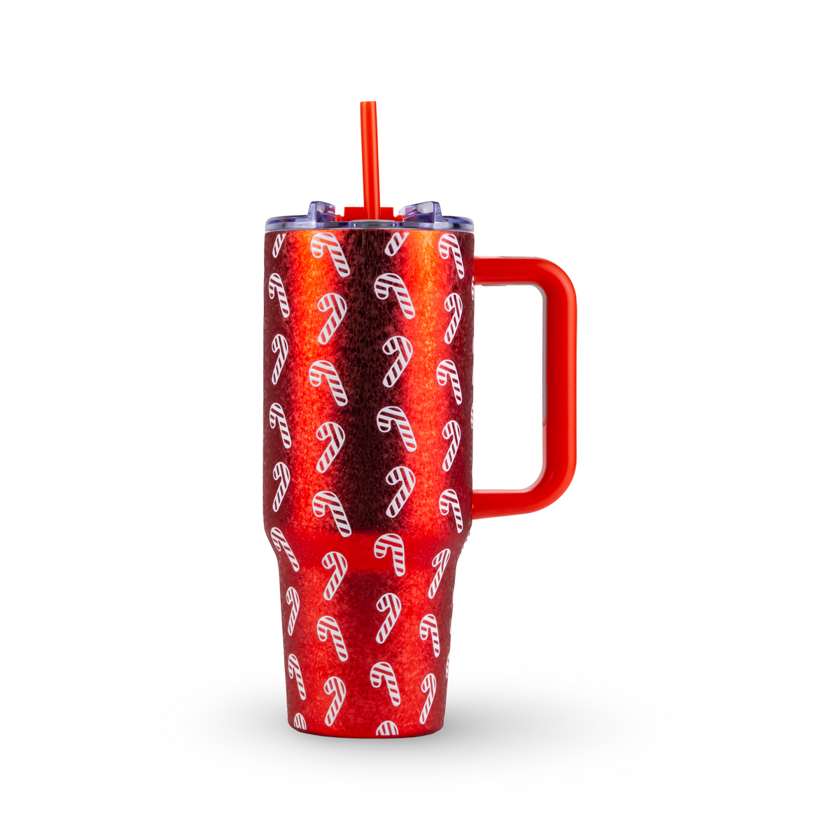 40oz Foil Big Swig Tumbler - Holiday '26 Collection - Candy Cane Crush