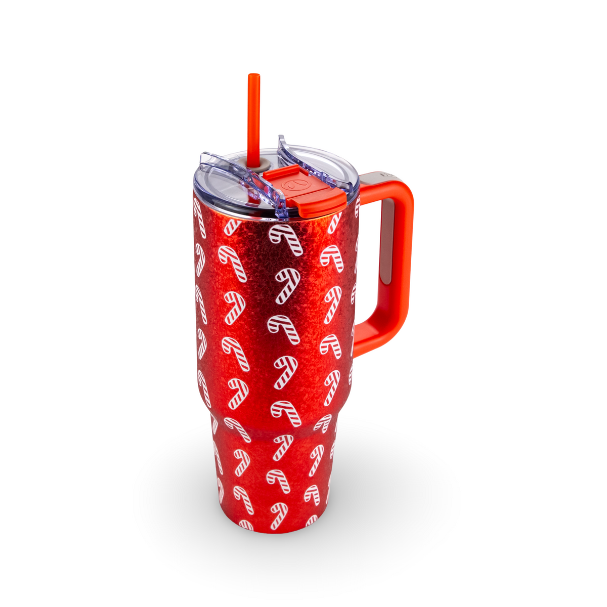 40oz Foil Big Swig Tumbler Case (24 Units) - Holiday '26 Collection - Candy Cane Crush