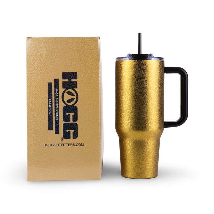 40oz Foil Big Swig Tumbler - Gold