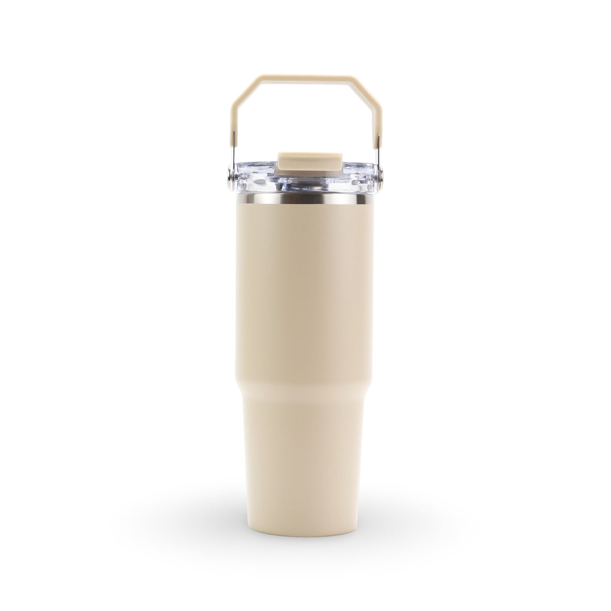 30oz Powder Coated Tri-Sip Tumbler Case (24 Units) - Beige
